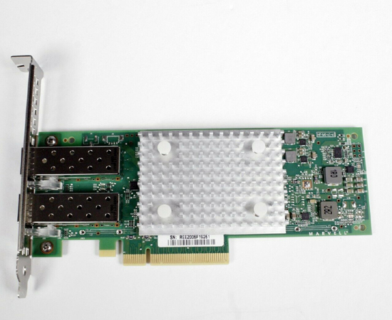 540-BCNN | DELL Qlogic Ql41232 Fastlinq Dual Port 10/25gbps Sfp28 Pci-e Converge Network Adapter