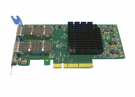 CP6JX | DELL Mellanox Mcx4121a-acat Connectx-4 Lx En Pcie 3.0 Dual-port 25 Gigabit Network Adapter