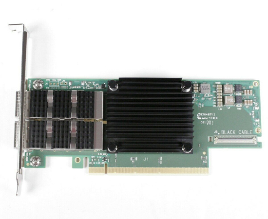XDKNY | DELL Mellanox Mcx653106a-ecat Connectx-6 Vpi Adapter Card Hdr100 Edr Ib And 100gbe Dual-port Qsfp56 Pcie3.0/4.0 X16