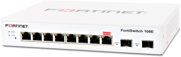 FS-108E-POE | FORTINET Fortiswitch 108e-poe - Switch - 8 Ports - Managed - Rack-mountable