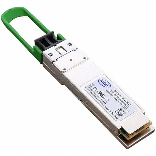 SPTSBP3CLCCOBLK | INTEL Silicon Photonics - Qsfp28 Transceiver Module - 100 Gigabit Ethernet