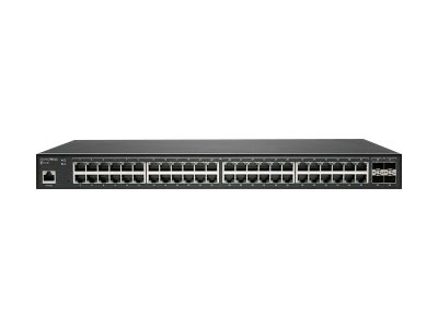 02-SSC-8380 | DELL SONICWALL Switch Sws14-48 - Switch - Managed - 48 X 10/100/1000 + 4 X 10 Gigabit Sfp+ - Rack-mountable