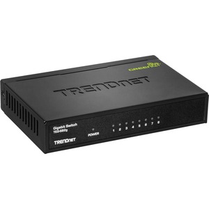 TEG-S82G | TRENDNET 8-port Gigabit Greennet Switch - Switch - 8 Ports