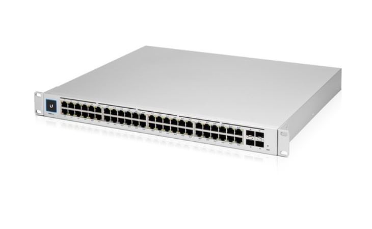 USW-PRO-48-POE | UBIQUITI Layer 3 Switch - 48 Ports - Manageable - 3 Layer Supported - Modular - Optical Fiber, Twisted Pair - 1u High - Rack-mountable