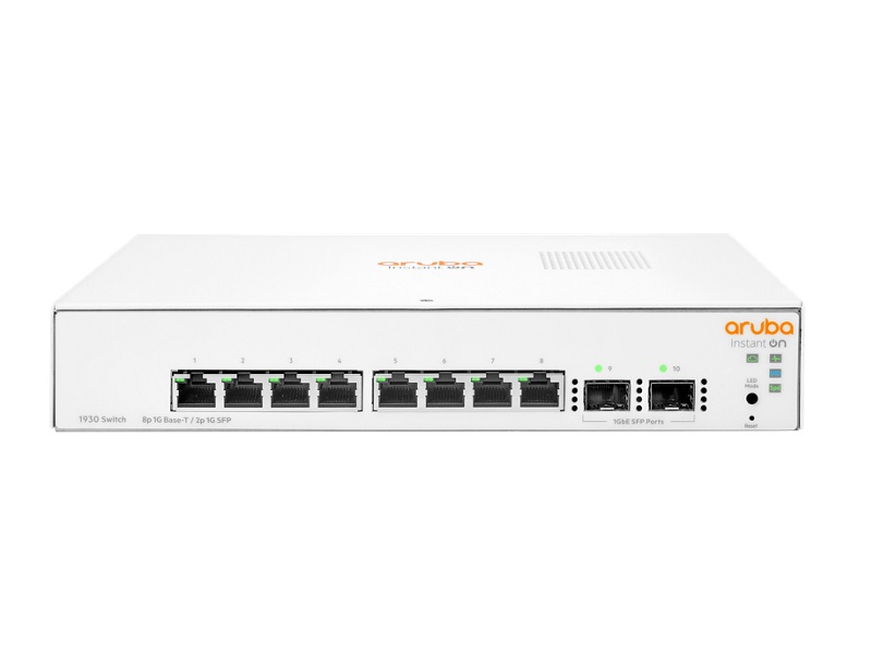 JL680A | HPE Aruba Instant On 1930 8g 2sfp Switch - Switch - 10 Ports - Managed - Rack-mountable
