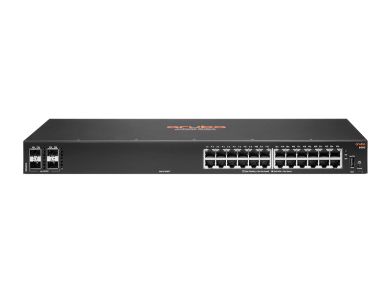 R8N88-61001 | HPE Aruba 6000 24g 4sfp Switch - Switch - 24 Ports - Managed - Rack-mountable