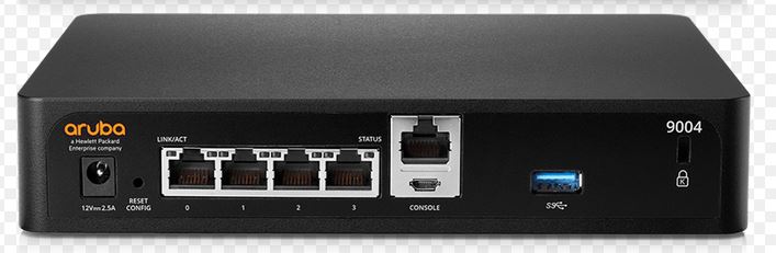 R3V91-61001 | HPE Aruba 9004 (us) 4-port 10/100/1000base-t Lte Branch Gateway 2k Clients - 32 Aps
