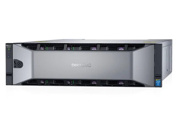 SC5020 | DELL EMC Sc5020 Storage Array 3u Rack, 1 X Intel Xeon 8 Core E5-2630 V3 2.4ghz Cpu, Built-in Battery Backup Module For Each Controller, 2x 1378watt Hot Swappable Power Supply