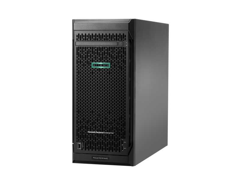 P11050-001 | HPE Proliant Ml350 Gen10 Base Model - 1x 2nd Gen Intel Xeon Silver 8-core 4208 / 2.1 Ghz, 16(1x16)gb Ddr4 Sdram, Smart Array E208i-a, Emb 4p 1gbe Hpe Eth 1gb 4p 369i Adapter, 4lff, 1x500w Rps 4u Tower Server