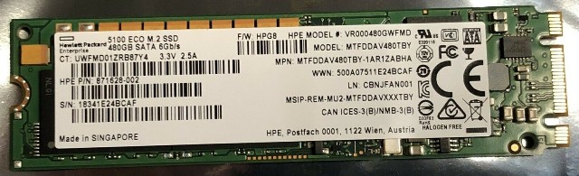 MTFDDAV960TBY-1AR1ZABHA | MICRON 960gb 5100 Eco M.2 2280 Non-sed Aes-256 Bit Encryption Sata-6gbps Tlc Internal Solid State Drive