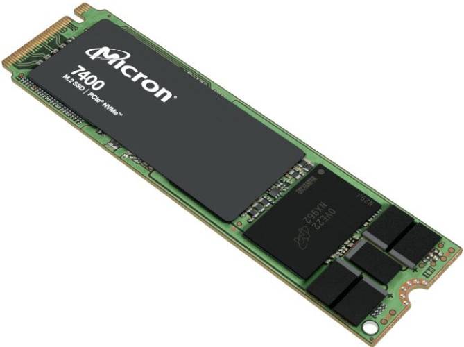 MTFDKBA960TDZ-1AZ1ZA | MICRON 960gb M.2 (22x80) Pcie Gen4 7400 Pro Series Solid State Drive