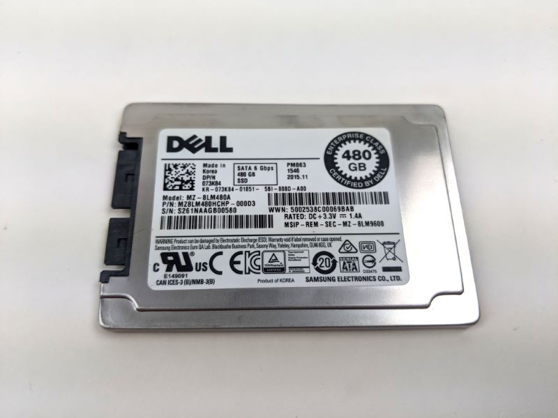 MZ8LM480HCHP-000D3 | SAMSUNG PM863 Mz8lm480hchp-000d3 480gb 1.8 Micro Sata 6gbps Mlc Solid State Drive