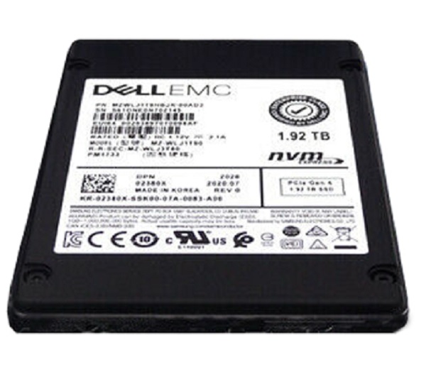 MZ-WLJ1T90 | SAMSUNG Pm1733 1.92tb 2.5 Pci Express 4.0 X4 (nvme) Enterprise Internal Solid State Drive