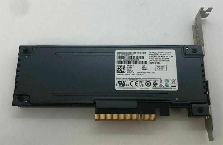 MZPLL3T2HAJQ-000D3 | SAMSUNG Pm1725b 3.2tb Hhhl Pci Express 3.0 X8 (nvme) Internal Solid State Drive