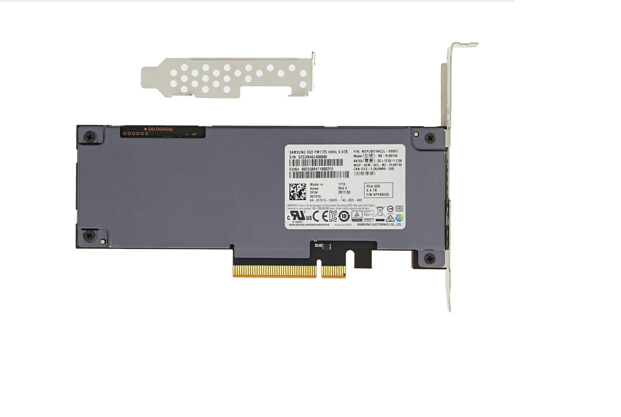 MZ-PLK6T4A | SAMSUNG Pm1725 6.4tb Hhhl Pci Express 3.0 X8 (nvme) Enterprise Internal Solid State Drive