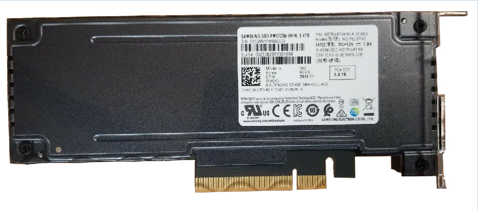 MZPLL6T4HMLA-00AD3 | SAMSUNG Pm1725b 6.4tb Pcie Card (hhhl) Pci Express 3.0 X8 (nvme) Internal Solid State Drive