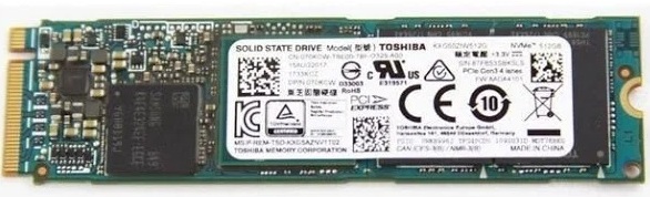 KHK6YRM8480G | TOSHIBA 480gb Nvme Pcie 3.0 M.2 Solid State Drive