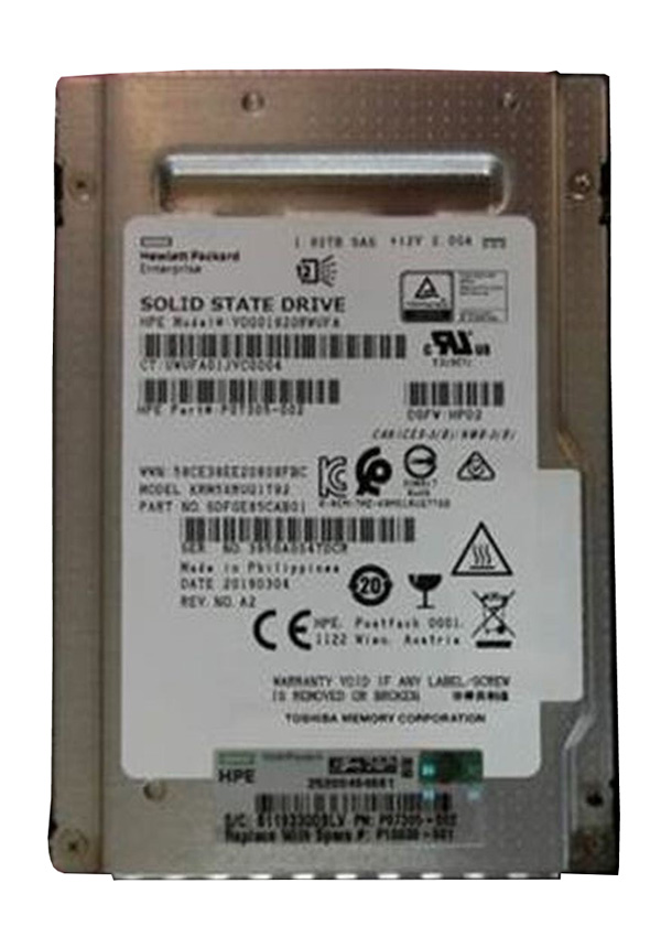 KRM5XRUG1T92 | TOSHIBA 1.92tb Sas 12gbps 2.5 Read Intensive Bics Flash 3d Tlc Internal Solid State Drive