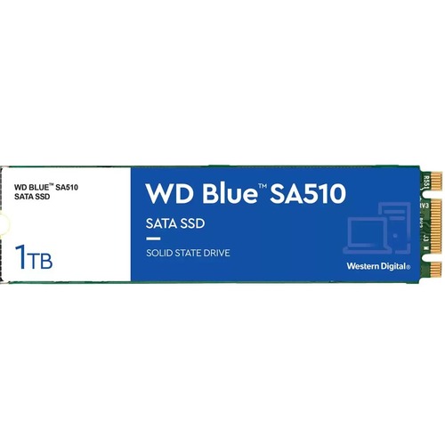 WDS100T3B0B | WESTERN DIGITAL Wds100t3b0b Wd Blue Sa510 1tb Sata-6gbps M.2 2280 Internal Solid State Drive