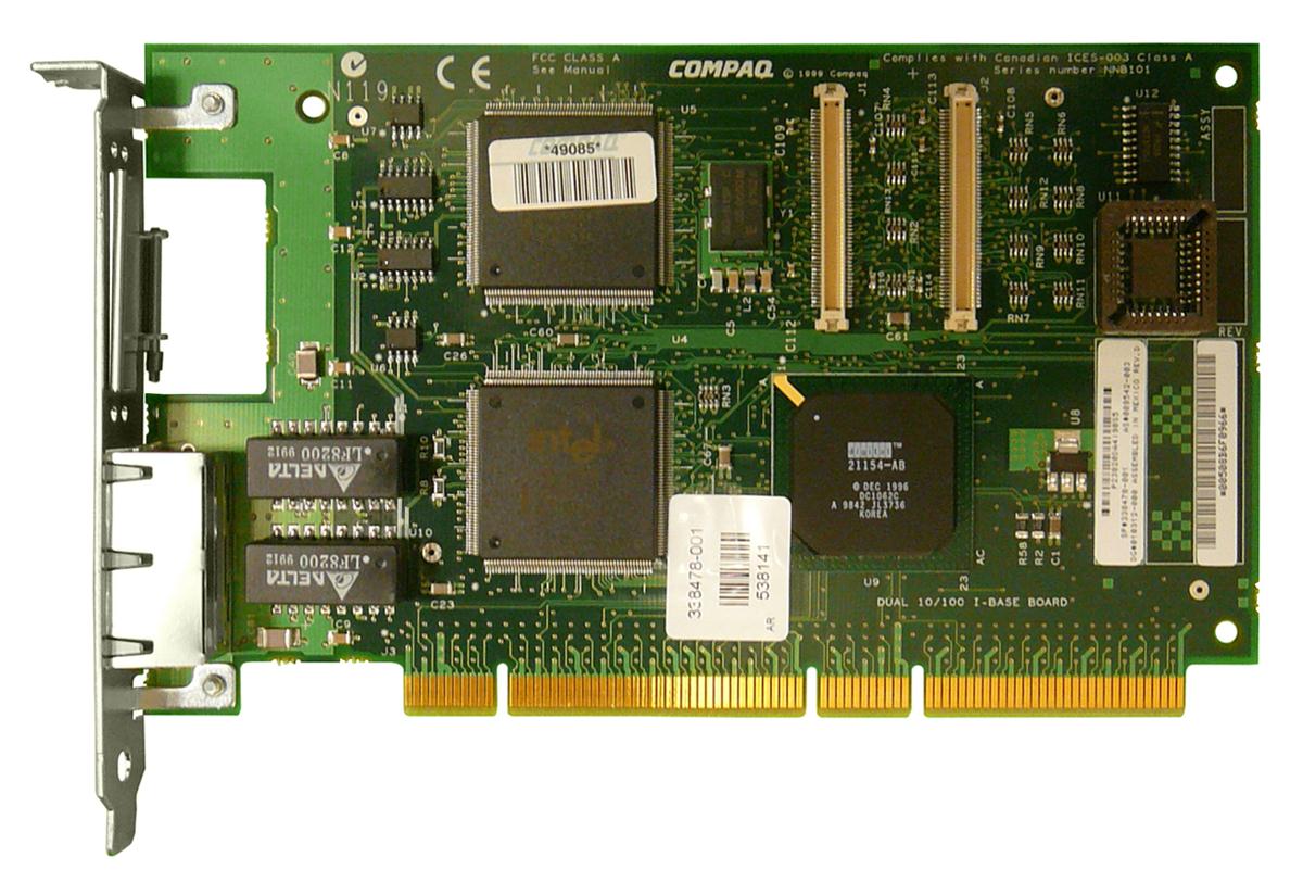 009542-003 | HP NC3131 PCI-X 64-Bit 10/100Base-T Dual Port Fast Ethernet Network Interface Card (NIC)