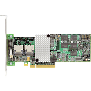 RS2BL080 | Intel SAS RAID Controller - 512MB ECC DDR2 - PCI Express x8 - 600MBps - 2 x SFF-8087 - Serial Attached SCSI Internal