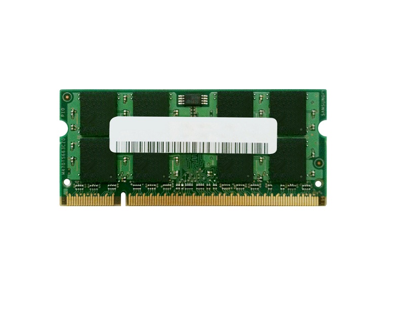 M470T2953EZ3-CF7-N | Samsung 1GB DDR2-800MHz PC2-6400 non-ECC Unbuffered CL6 200-Pin SoDimm Dual Rank Memory Module