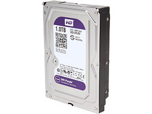 WD10PURX | WD PURPLE 1TB 5400RPM SATA 6Gb/s 64MB Cache 3.5 Internal Surveillance Hard Drive