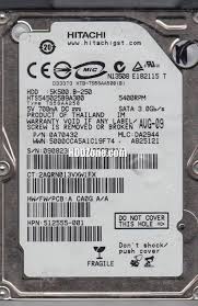 0J11282 | Hitachi 250GB 5400RPM SATA Gbps 2.5 8MB Cache Travelstar Hard Drive