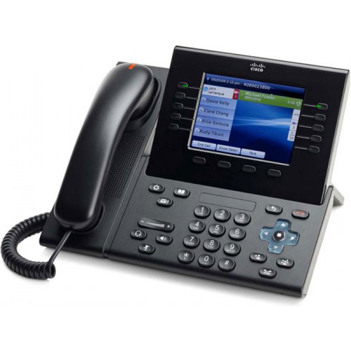 CP-8961-C-K9 | Cisco Unified IP Phone 8961 Standard Video Phone SIP (Charcoal Gray)