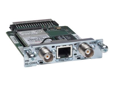 HWIC-3G-CDMA-RF | Cisco Third-Generation Wireless WAN High-Speed WAN Interface Card - wireless cellular modem