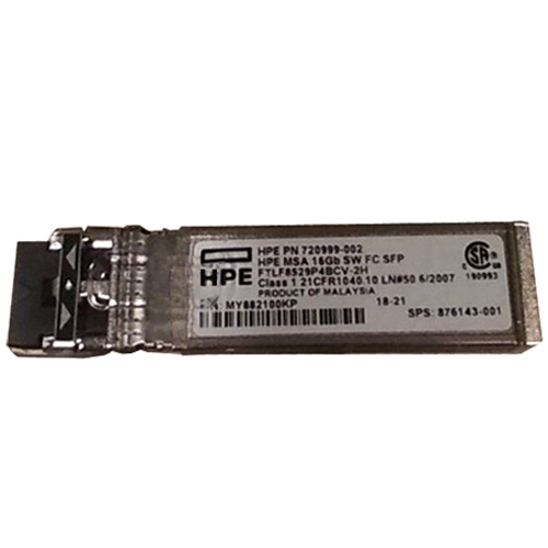 876143-001 | HP MSA 16GB Shortwave Fibre Channel SFP+ 4-Pack Transceiver - NEW