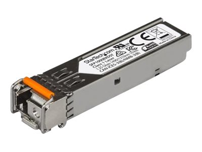 SFP1000BXDST | StarTech Gigabit Fiber SFP Transceiver - 1000Base-Bx - Sm Lc - 10 Km - SFP (Mini-Gbic) Transceiver Module - Gigabit Ethernet