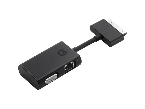 G7U78UT | HP Dock Connector to Ethernet and VGA Adapter