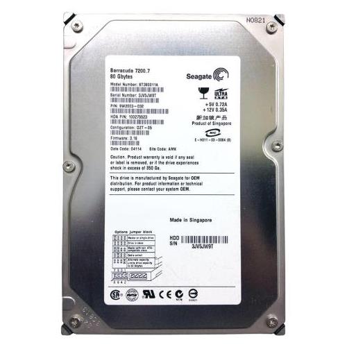 V000053860 | Toshiba 40GB 5400RPM ATA 100 2.5 8MB Cache Hard Drive