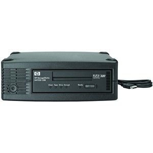 AJ823A | HP StorageWorks DAT320 160GB (Native)/320GB (Compressed) USB External Tape Drive