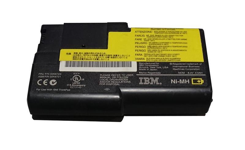 02K6723 | IBM Notebook Battery 3600 mAh Nickel Metal Hydride (NiMH) 10.8 V DC