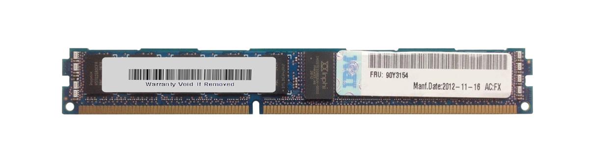 90Y3154 | IBM 4GB DDR3-1600MHz PC3-12800 ECC CL11 240-Pin DIMM 1.35V Low Voltage Dual Rank Memory Module