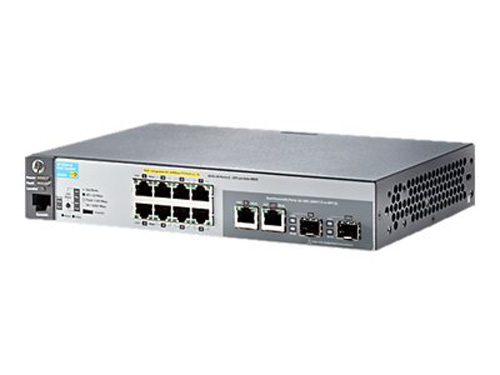 J9780A | HP 2530-8-POE+ Switch Managed 8 X 10/100 + 2 X Gigabit SFP+ 2 X 10/100/1000 Desktop, Rack-mountable, Wall-Mountable POE+ - NEW