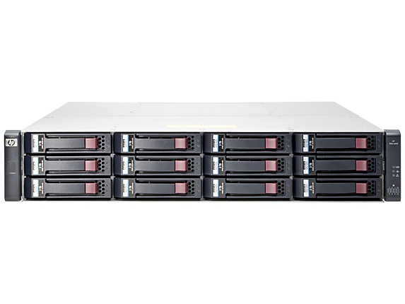 K2R83A | HP Modular Smart Array 2040 SAS Dual Controller LFF Storage - Hard Drive Array- 12 Bays (SAS-2) - SAS 12Gb/s (External) - Rack-Mountable - 2U