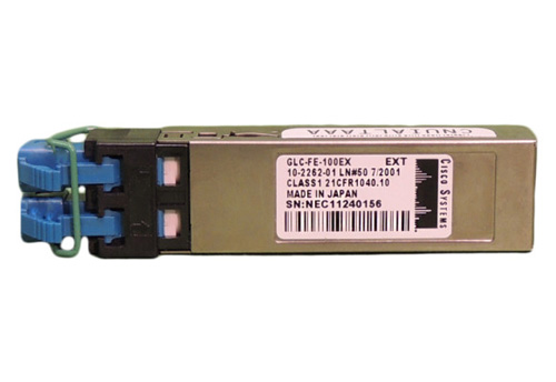 GLC-FE-100EX | Cisco 100BASE-FX SFP Module for 100-MB-Ports, 1310-NM