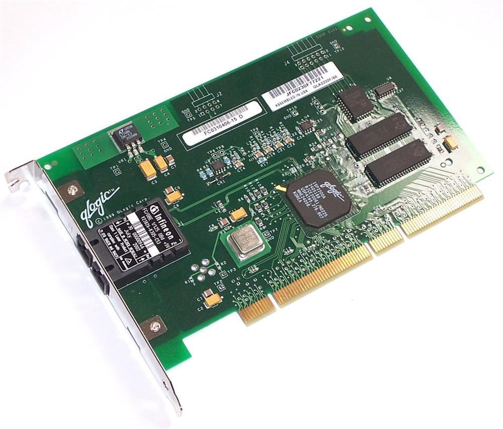 FC0310406 | QLogic PCI Fibre Channel Host Bus Adapter NO Cable ()WITH STA