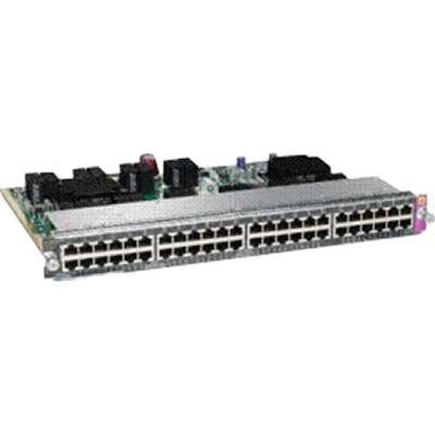 WS-X4648-RJ45-E= | Cisco Catalyst 4500E Series Line Card - switch - 48 ports - plug-in module