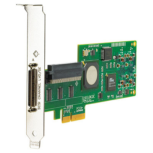 416154-001 | HP SC11XE Single Channel 68-Pin PCI-E X4 LVD Ultra-320 SCSI Host Bus Adapter