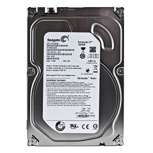 ST1500DL003 | Seagate 1TB 5900RPM SATA Gbps 3.5 64MB Cache Barracuda Hard Drive