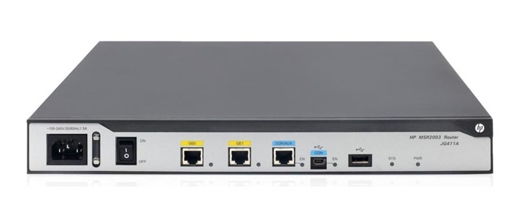 JG596A | HP MSR930 4G LTE/3G CDMA 4-Ports 1000Base-T Gigabit Ethernet Router