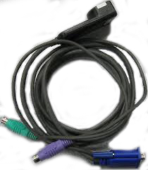 31R3144 | IBM 3M KVM PS/2 Console Switch Cable