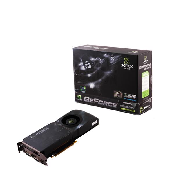 PV-T98W-YDBF | XFX GeForce 9800 GTX+ Black Edition 512MB DDR3 Video Graphics Card