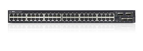 2P7Y5 | Dell S4820t 48-port 10GBe, 4-port QSFP Switch Includes Dual Power And Rails