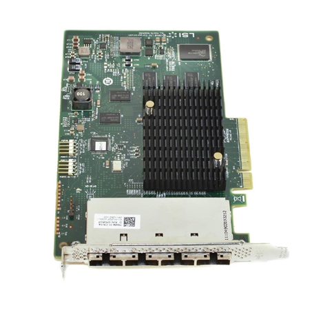 H3-25519-00A | Dell 6Gb/s PCI-E 2.0 X8 16-Port SAS Host Bus Adapter Card Only