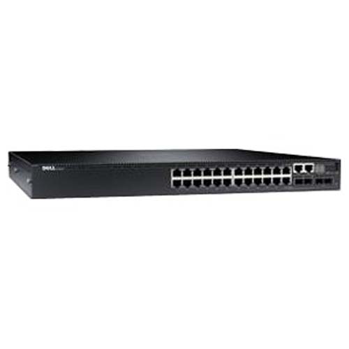 N3024 | Dell Managed L3 Switch 24 Ethernet Ports And 2 10-gigabit SFP+ Ports And 2 Combo 1000base-t Ports